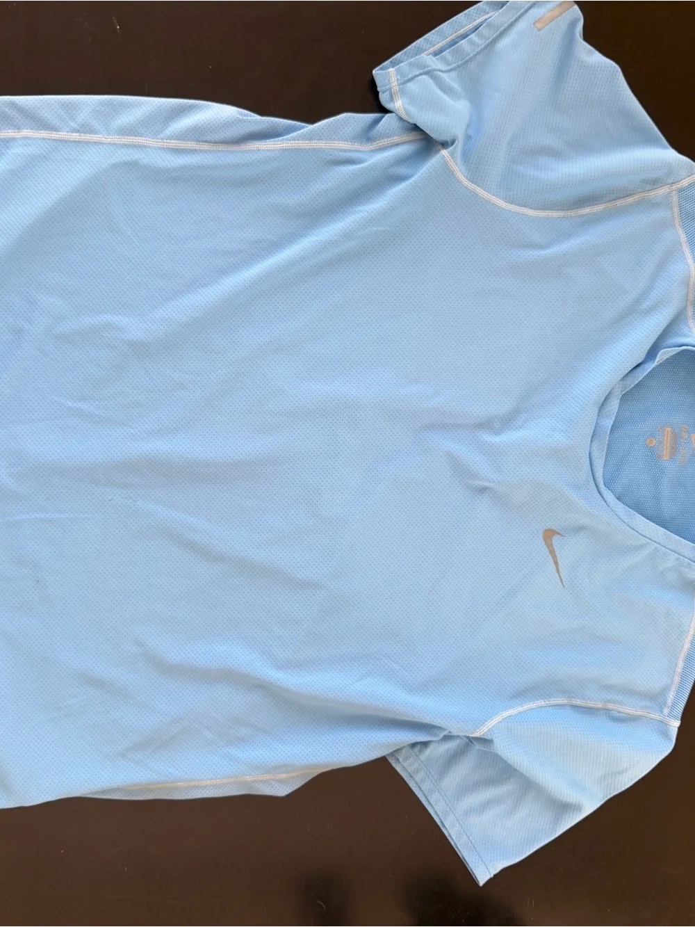 Nike Light Blue Short-Sleeve Performance Tee